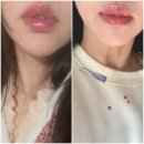 뉴 비너스 | 보정x입술 헤르페스 모여 천연 틴트 내 돈 내산 네츄럴샤인 래빗로즈+비너스 비교