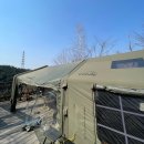 쿠디 카키 에어텐트10.0 풀세트 내돈내산 후기