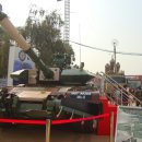 DefExpo 2014 전시 인도 개발 Arjun Mk II 전차 이미지