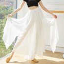 클래식라인댄스 | 우아함과 활동성을 동시에 갖춘 여성용 클래식 쉬폰 트임 와이드 팬츠