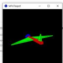 [Arduino 실습53] MPU-6050 비행기 모형 시뮬레이션 이미지
