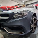 W218 CLS 전기형 -＞ 신형 CLS63 AMG룩 프론트 범퍼+그릴 킷 작업 이미지