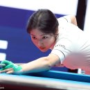 '역대급 승리' 한지은, 시즌 1위 김민아 꺾고 'PBA 첫 4강行'…김가영과 준결승 대결 이미지