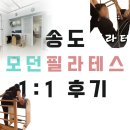 송도 기구필라테스 1:1 개인레슨 '모던필라테스' 후기 (+ 수업 영상)