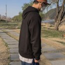 매일 새로운 세븐피겨스 루즈핏 남성 검정 후드티