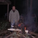 숲속의 통나무집 이미지