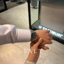 2112 | 여자먼저 프러포즈 :: 예물구매 - 태그호이어 까레라 데이트 : 면세구매, 줄조절, 관세 (WBN2112.BA0639)