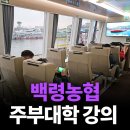 배로 4시간 걸리는 백령도 강의 - 백령농협 저속노화 건강법 후기
