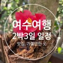 전남 여수 2박3일 여행 일정과 숙박 호텔, 맛집, 가볼만한곳