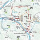 전북 용궐산 산행지도 이미지