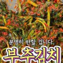 부추김치 추추 이미지