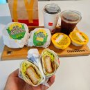 더랩프로젝트 | 맥도날드 신메뉴 충주 찰옥수수 치즈 크로켓 머핀 버거와 게살크림 크로켓 스낵랩 솔직 후기