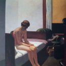 에드워드 호퍼(Edward Hopper)의 호텔 방 이미지