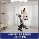 [멜킨] 접이식실내자전거 스마트 폴민 듀오로 상체운동 하는 방법