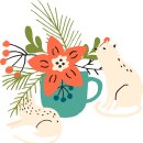 christmas kittens stickers 이미지