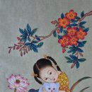 민화 속 반려동물 이미지