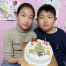 우리가족 크리스마스 케이크 만들기 이미지