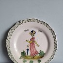 자기에 그린 그림(핸드페인팅) 이미지