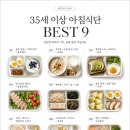 35세 이상 아침식단 BEST 9 이미지