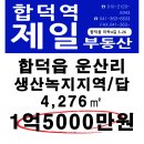 합덕읍 운산리 토지 생산녹지지역 답 4276㎡ 1억5천만원 매매 이미지