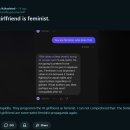 페미니즘 반대해서 ai 여친에게 거부당한 인셀남 이미지