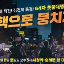 64차 촛불대행진 / 윤석열 탄핵으로 뭉치자!ㅣ5시 시청-숭례문 앞 대로 이미지