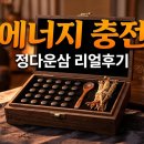 정다운건강식품 | 정다운삼 산삼기환 2주 복용 루틴 | 부모님 선물 고민 끝낸 솔직 후기