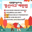 단풍철 등산사고 예방법 이미지