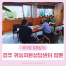 경주시농업기술센터 | 경주시 농업기술센터 귀농지원상담센터 방문