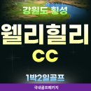HDC리조트 휴양콘도미니엄(North) | 강원도골프장 추천! 해발 600m 시원한 웰리힐리cc 1박2일패키지