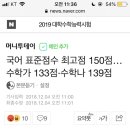 국어 표준점수 최고점 150점…수학가 133점·수학나 139점 이미지