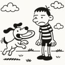 DOG IS | 탕정 영어 도서관 : Frisbee Face-Off – The Dog Took Them All