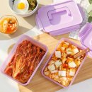 제오라이트코리아 | 일반냉장고 김치통 냄새 색 배임 없는 데비마이어 김치보관 용기 추천