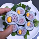달팽이김밥 이미지