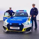 한국타이어, '고성능 개조' 독일 아우디 경찰차에 타이어 후원 이미지