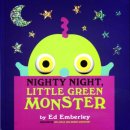 Nighty Night, Little Green Monster 책 소개