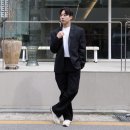 주우재 남성 여름 바지 추천 지오지아 플리츠 남자 와이드슬랙스 후기