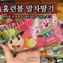 편의점 신상 과자 홈런볼 말차딸기 내돈내산 아쉬운 후기
