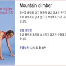 [다이어트 복부,허리운동 28] Mountain climber(마운틴 클라이머) 이미지