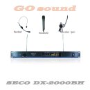 SECO/세코/헤드셋마이크/무선마이크세트/DX-2000BH/DX2000BH 이미지