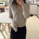 시에 썸 미니 루즈 가디건 후기｜밀키베이지 착용, 봄여름 여리핏 가디건 추천