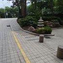 신곡대우아파트진입로 | 여의도 아파트 경사 진입로 스텐 안전난간 설치 작업