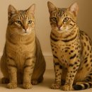 애묘(고양이)백과 - 모하비 고양이 (Mohave Cat) 이미지