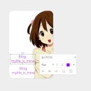 스냅스에서 케이온굿즈 만들기! 케이온 최애 유이 포토카드 제작후기