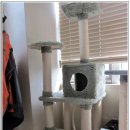 고양이 캣타워(알마캣 중형사이즈) & 캣 하우스(알마캣) & 장난감 3종 세트 이미지