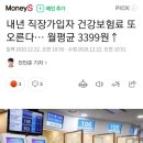 내년 직장가입자 건강보험료 또 오른다… 월평균 3399원↑ 이미지