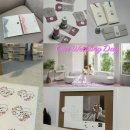 미쁘개 | 【W9】본식 준비:소소한 악세서리 A to Z 내돈내산 1편(식전영상 청첩장 답례봉투 혼인서약서 식권도장...