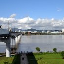 비 개인 후 이미지