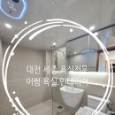 반석인테리어 | 보수 화장실공사 욕실전문업체 어썸욕실인테리어 대전 유성구 반석동 반석마을 5단지 화장실인테리어 후기