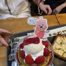 구미 상모 설빙 방문 후기 잔망루피 딸기설빙과 모짜렐라 인절미 토스트 맛집